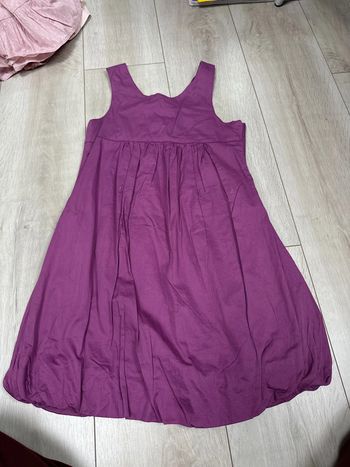 Robe violet verbaudet 10 ans