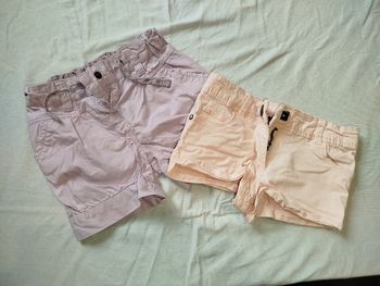 Lot de 2 shorts fille 24 mois