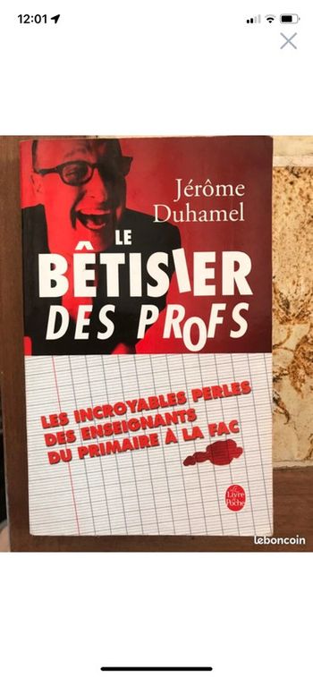 Les bêtisier des profs