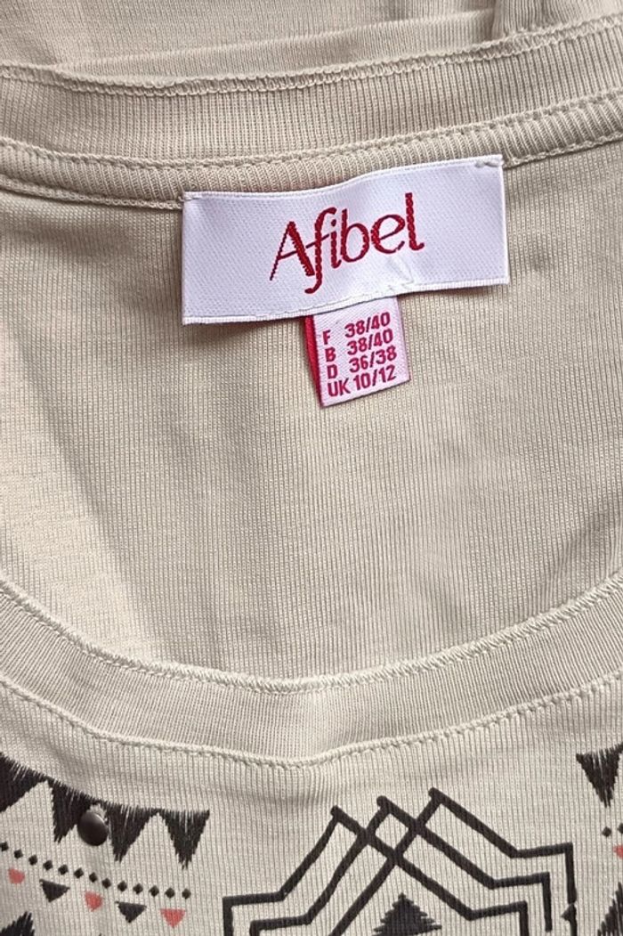 blouse tee shirt Afibel femme 38 NEUF - photo numéro 7
