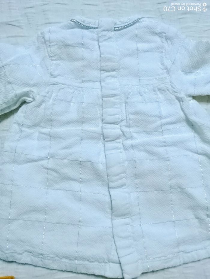 Kiabi lot 2 robes chat hello argenté 3 mois - photo numéro 3