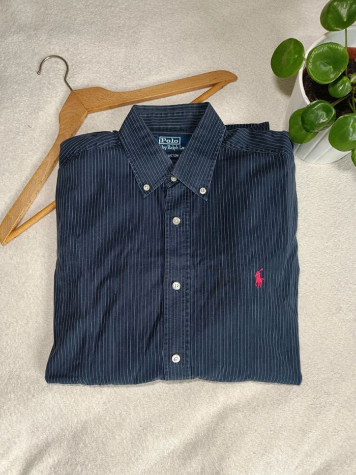 Chemise Ralph Lauren bleu marine