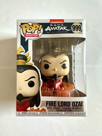 Figurine Funko Pop Fire Lord Ozai numéro 999 Avatar