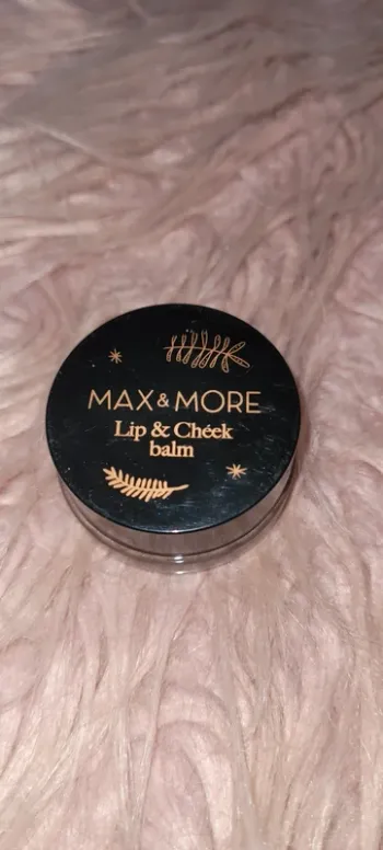 Baume lèvres et joues max & more