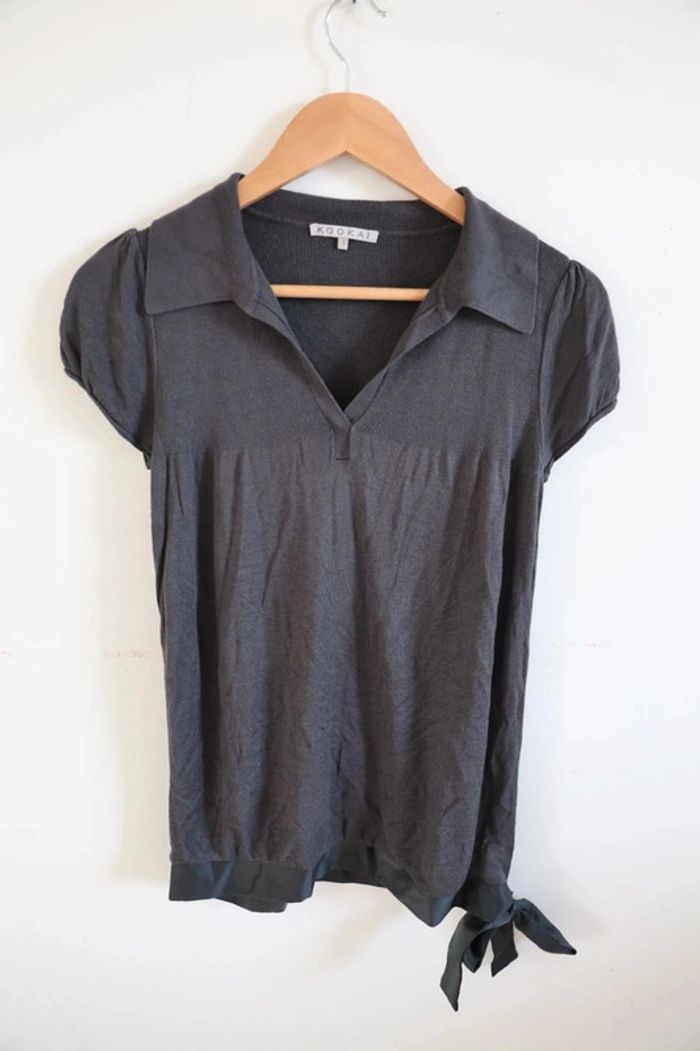 C41 blouse gris kookai T1