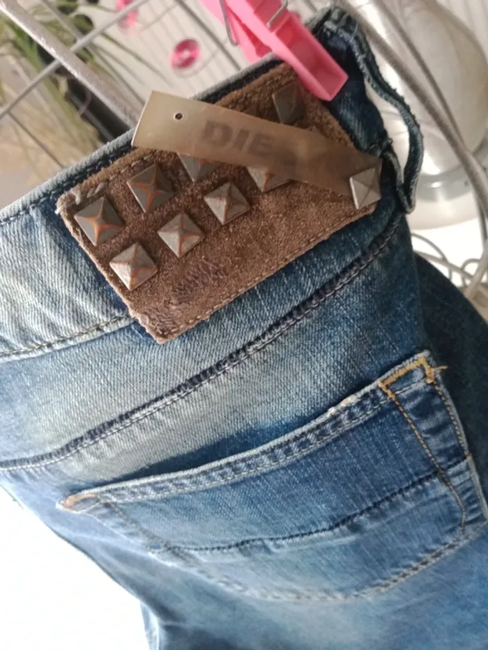 Jeans Diesel cuddy bleu - photo numéro 9