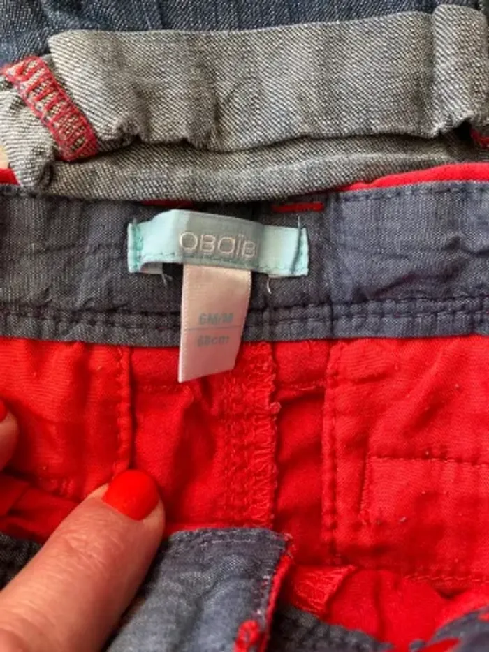 lot de vetements bébé garçons taille 6 mois marques diverses - photo numéro 3