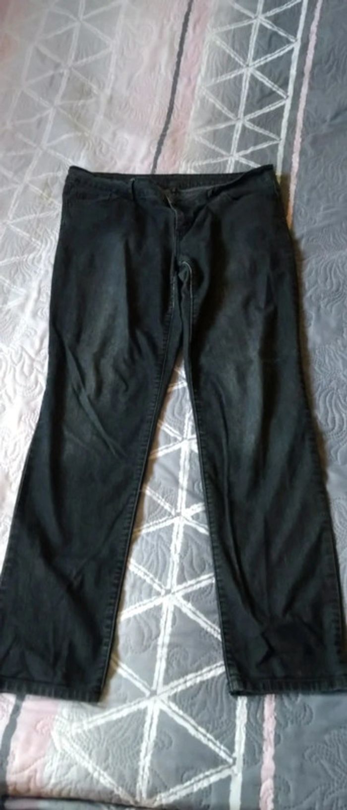 Jean regular gris anthracite femme 44 kiabi - photo numéro 4