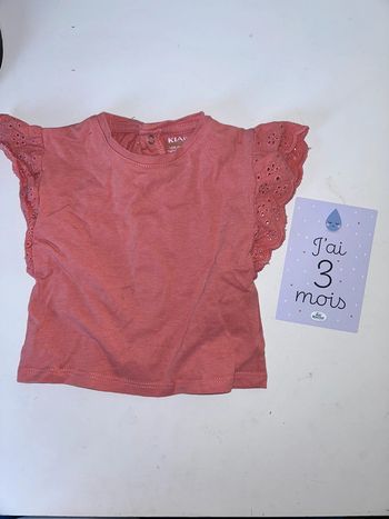 Tee shirt 3 mois