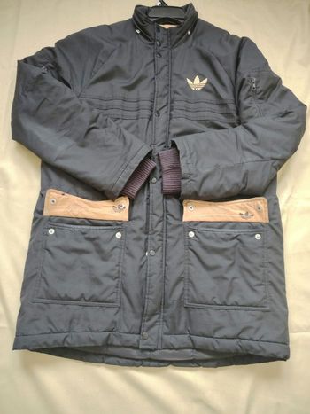 Parka Adidas Originals - Noire & Or