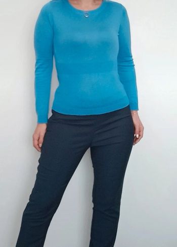 Pantalon chic marine skinny fit taille 42