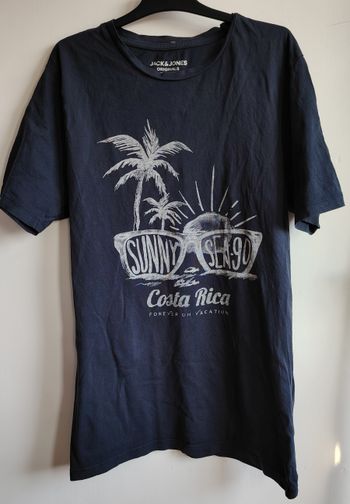 T-shirt homme bleu marine – Jack & Jones Originals