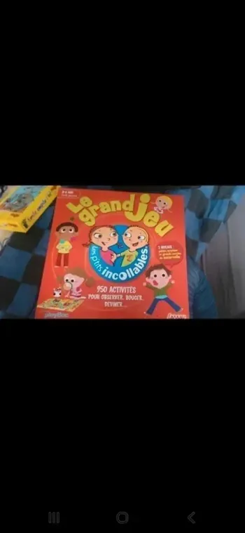 Le grand jeu les petits incollables 1 à 6 joueurs Pour les 3-6 ans 