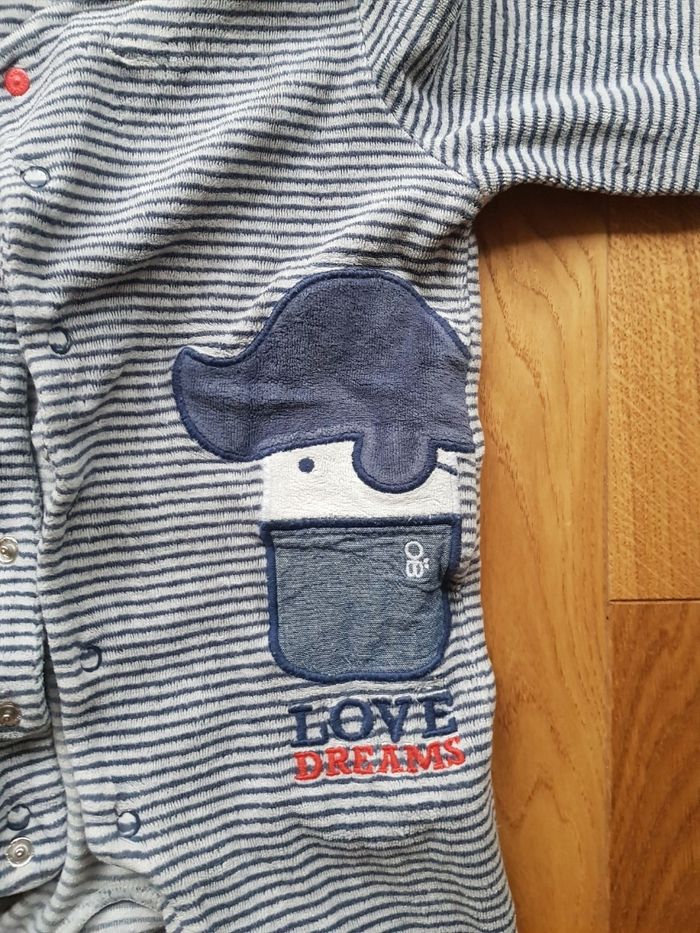 Lot 3 pyjamas 6 mois - photo numéro 10