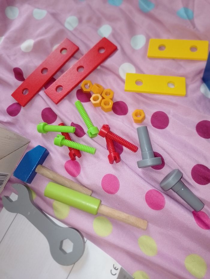 Boîte à outils en bois 22 pièces 
Playtive - photo numéro 5