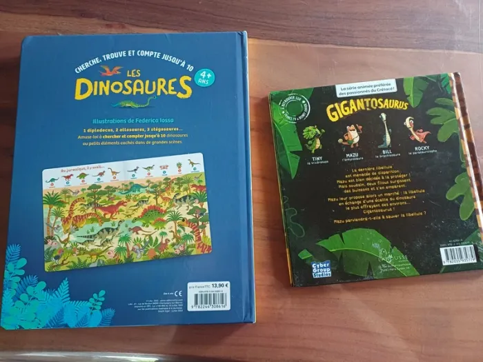 Livres dinosaures - photo numéro 2