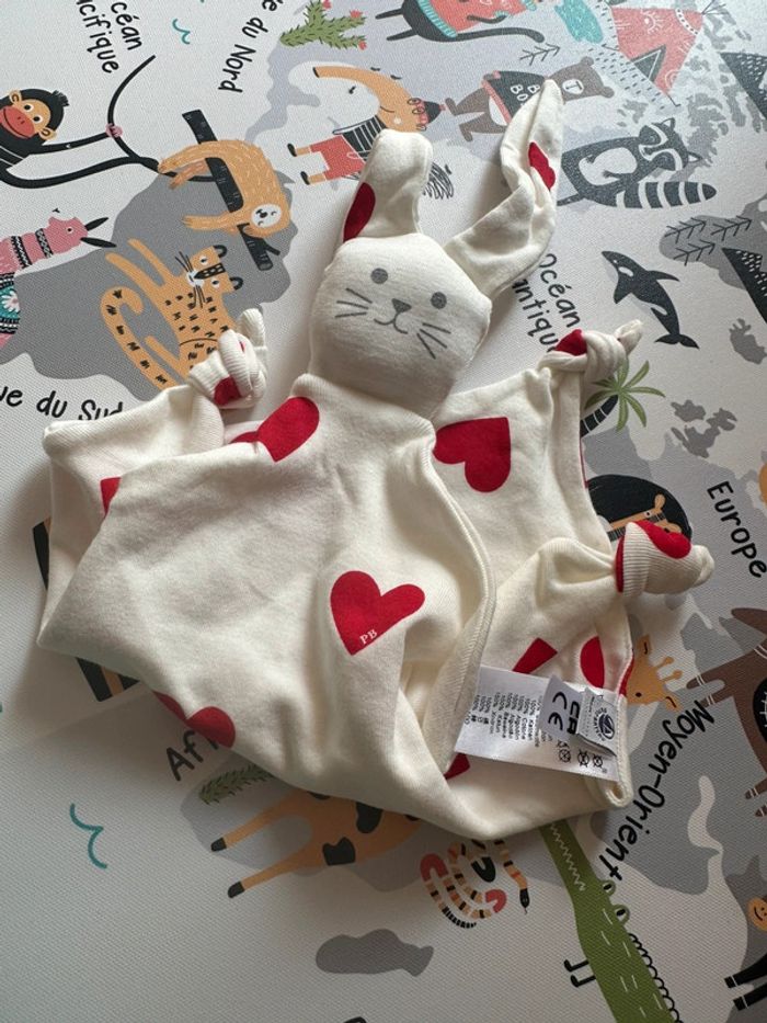 Doudou coeur rouge petit Bateau - photo numéro 4
