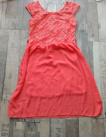 🌸 Robe d'été corail taille 1