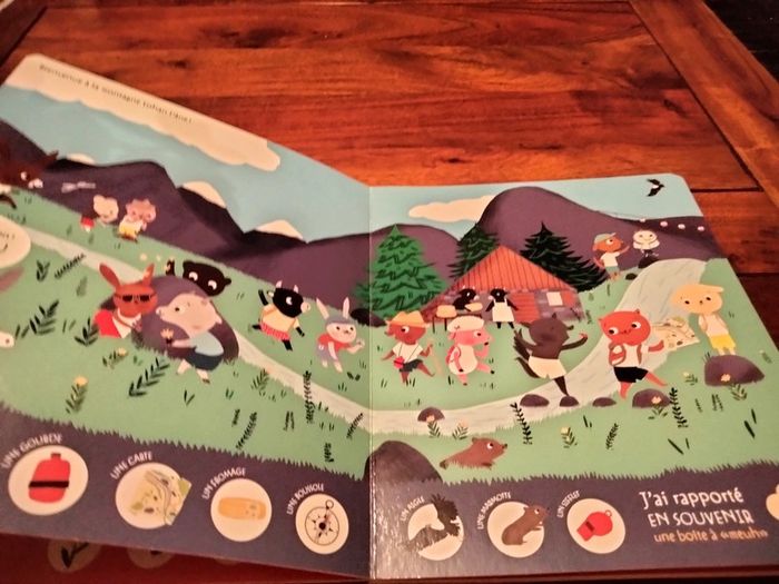 Livre cherche et trouve un tout petit monde vive les vacances grund - photo numéro 4