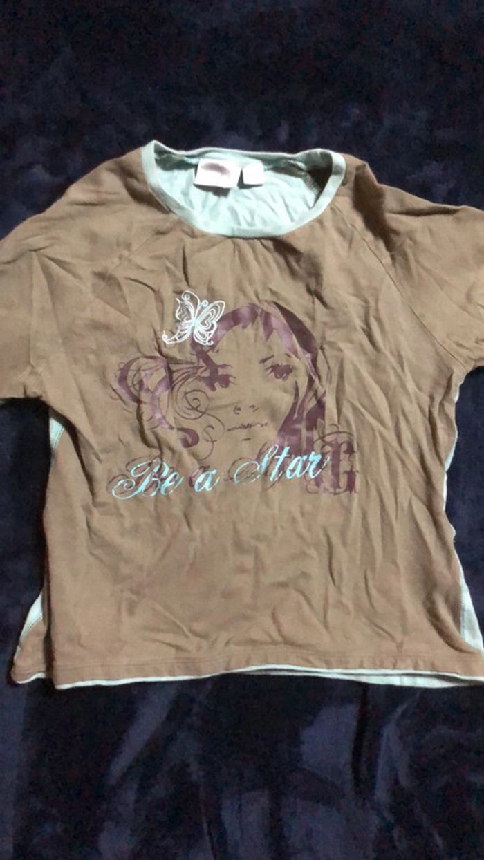 T-shirt manches longues fille 8 ans - photo numéro 2