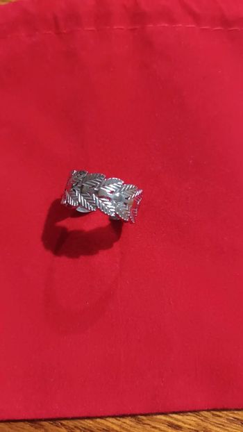 Bague acier neuve