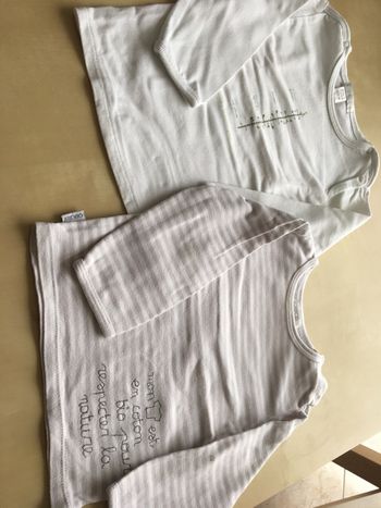 Lot de deux tee shirt obaibi