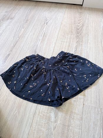 Jupe short  bleu 