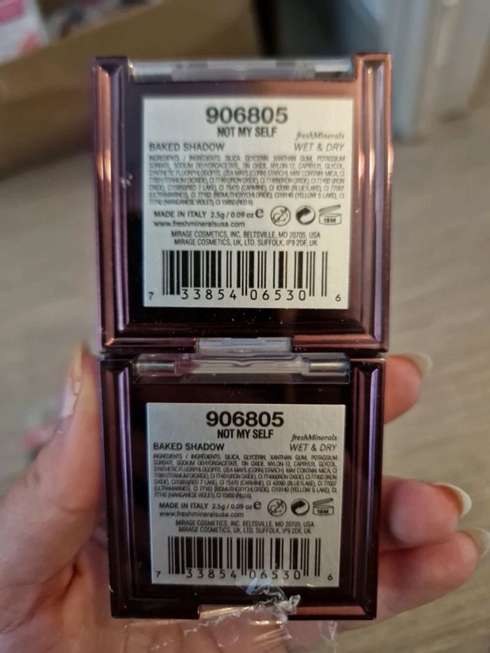 Lot de 2 fard a paupiere - photo numéro 2