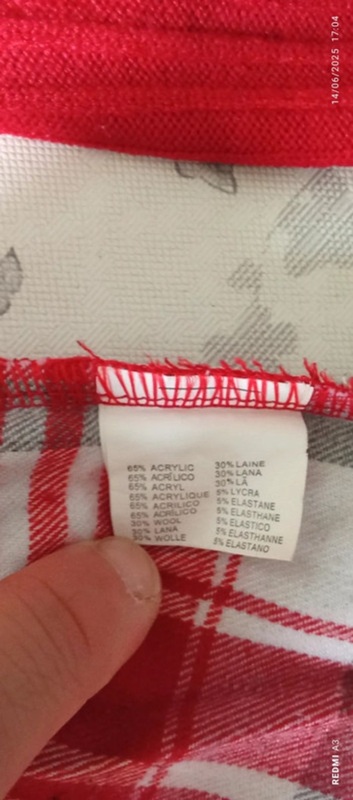 Robe en laine écossaise - photo numéro 4