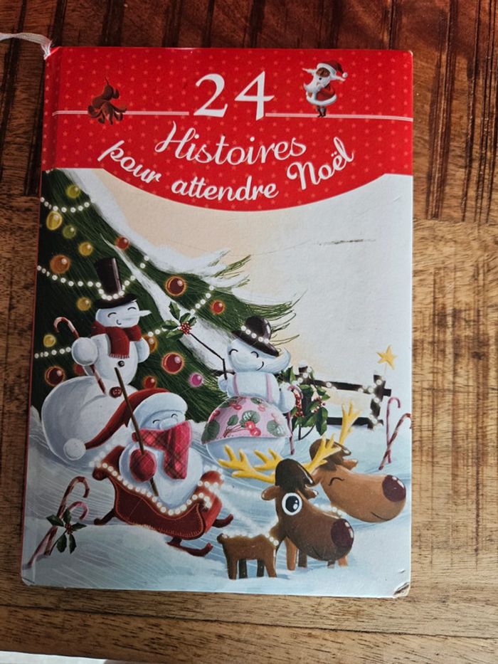 Livre 24 histoires pour attendre Noël 🎅