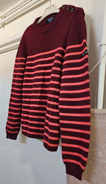 Pull Marinière laine Saint James Taille 12 ans