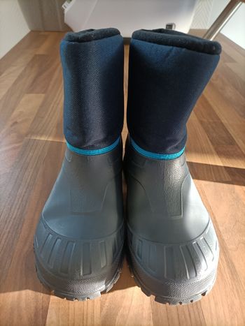 Bottes de ski quechua 34-35 gris bleu