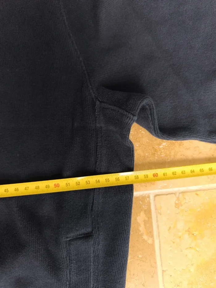 Veste pull zippée Ralph Lauren homme M marine logo rouge excellent état - photo numéro 6