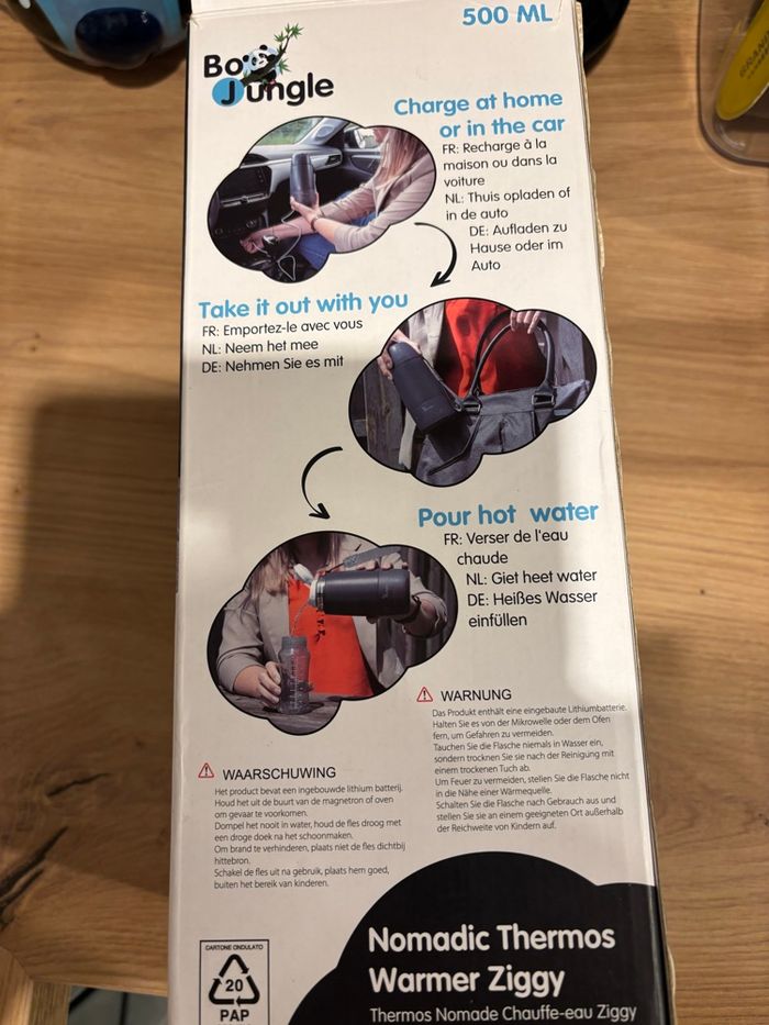 Chauffe biberon nomade - photo numéro 3