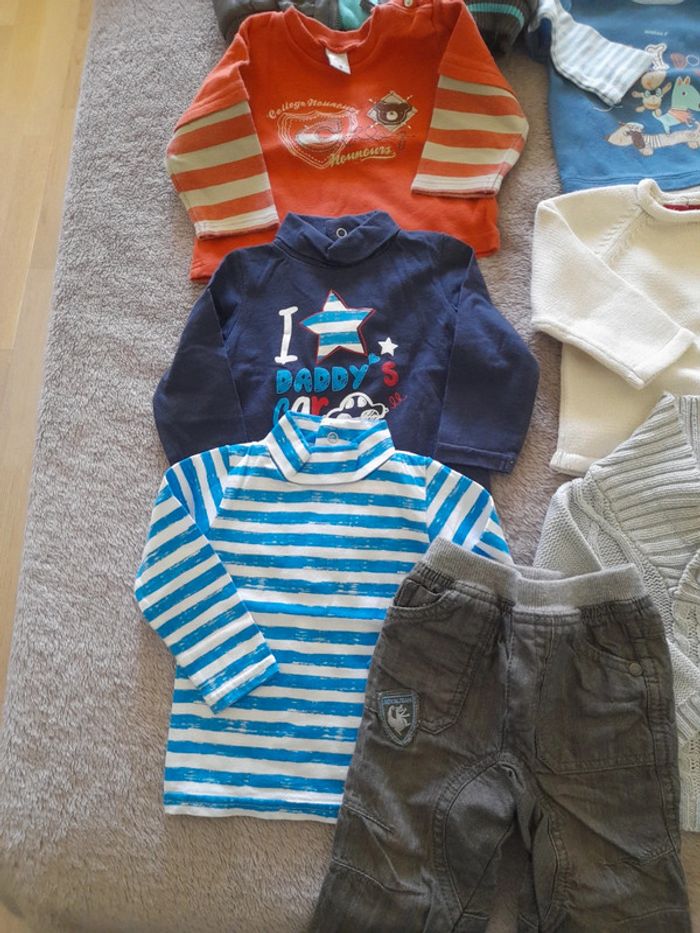 Lot de vêtements garçon taille 6 mois - photo numéro 3