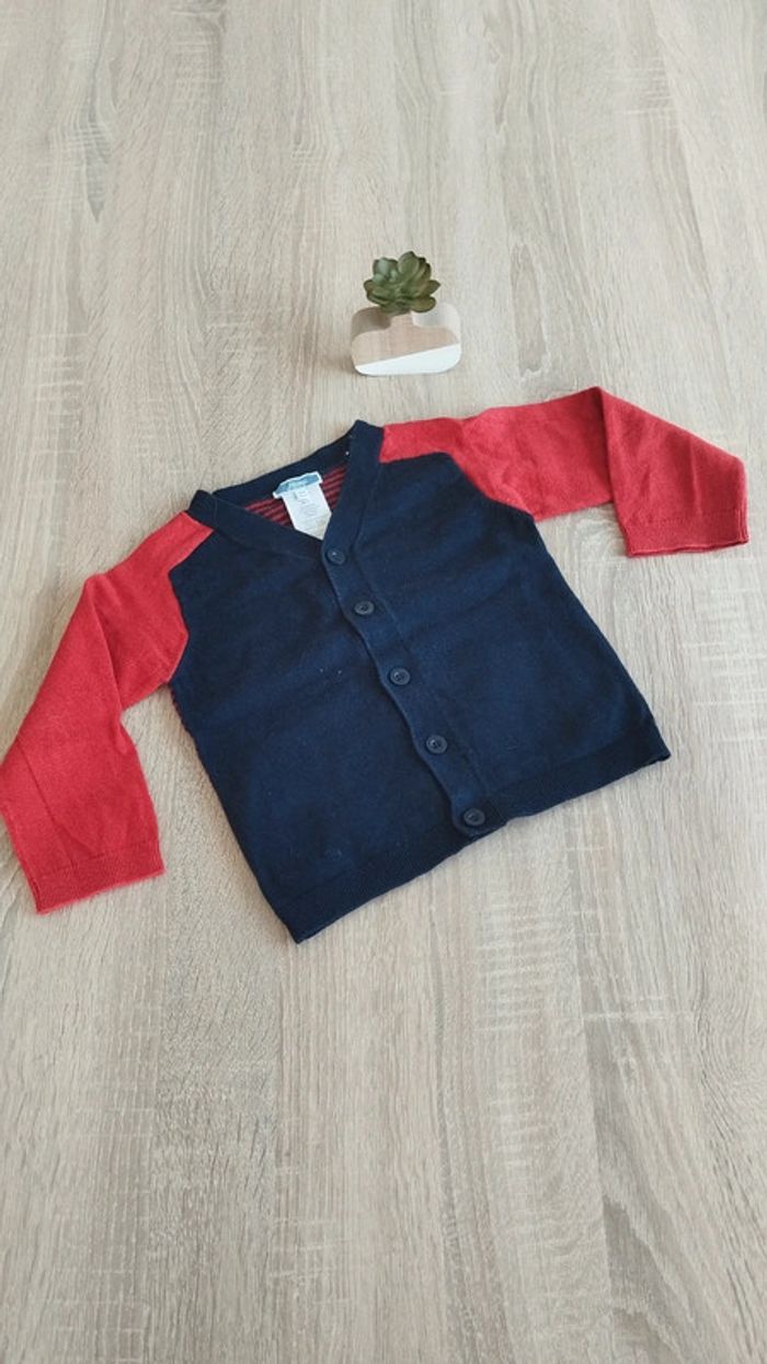 Gilet a rayures