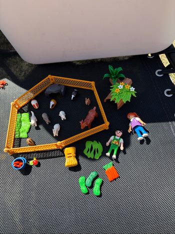 Playmobil animaux de la ferme + enfants