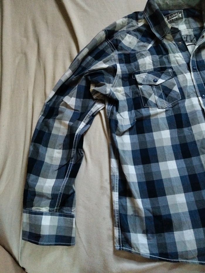 Chemise à carreaux Armand Thiery Taille XL - photo numéro 5