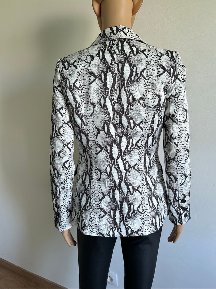 Blazer imprimé Drôle de Copine taille S jamais porté - photo numéro 5