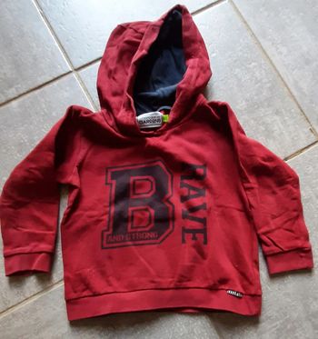 Sweat à capuche la fabrique des garçons 6ans