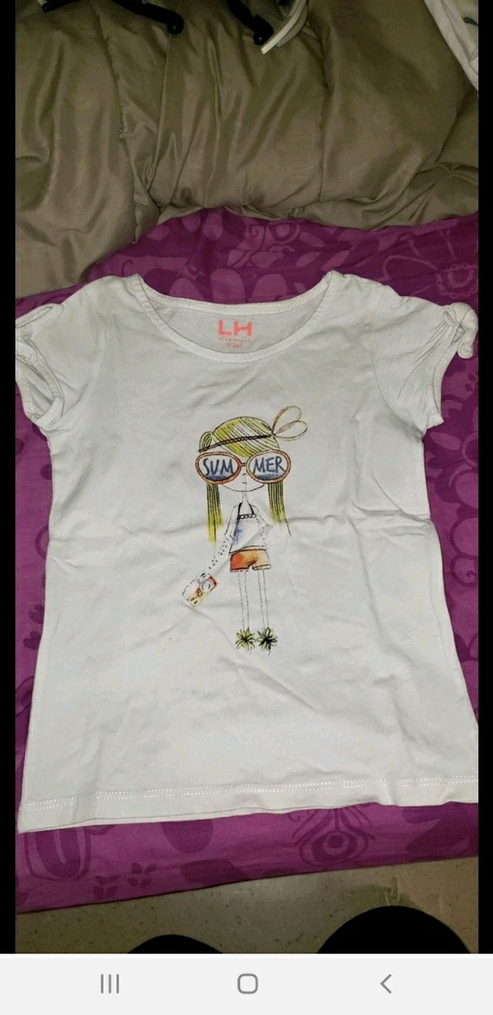 Lot 5 t-shirt 6 ans - photo numéro 9