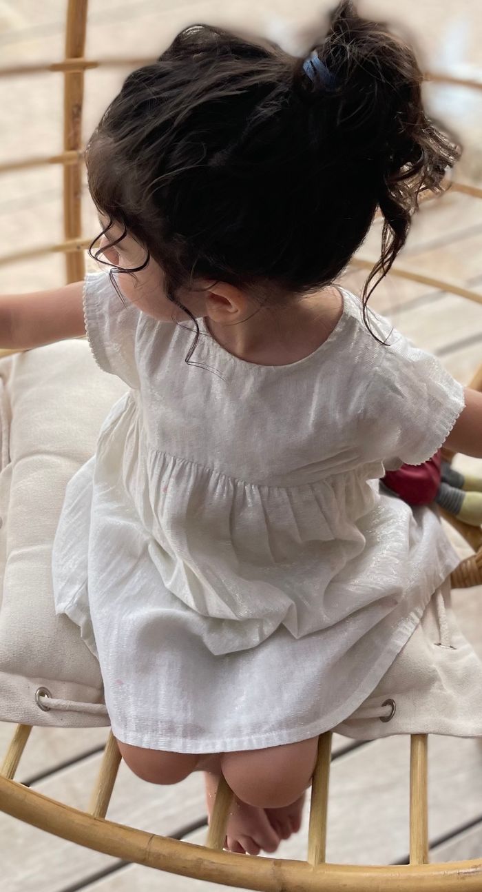 Robe irisée bout’chou 18m