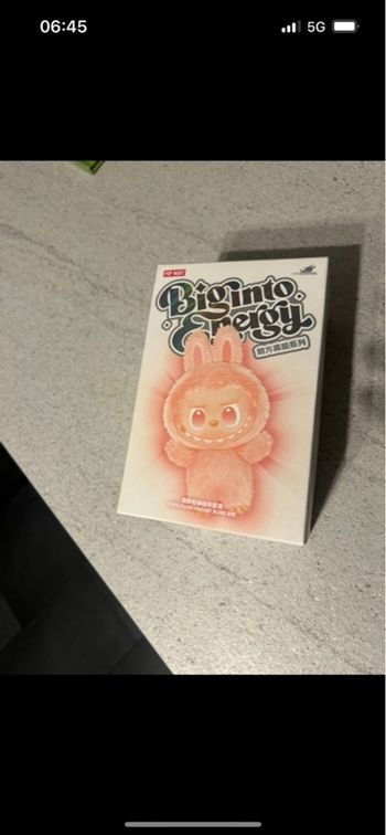 Labubu big into energy mystere