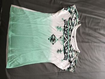 Teeshirt blanc vert