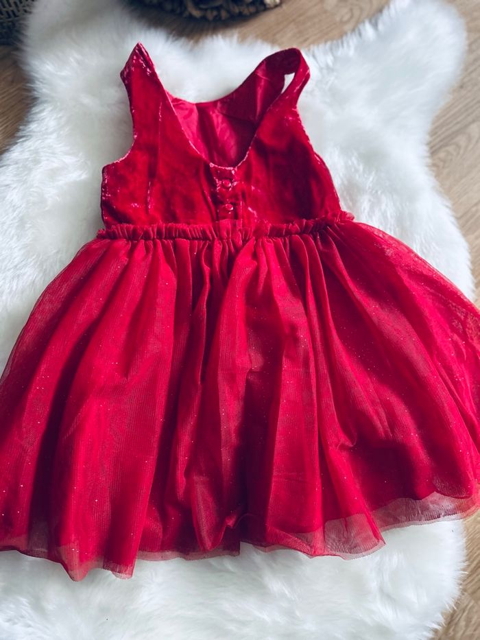 Sublime robe de Noël fille 3ans neuve sans étiquette - photo numéro 5
