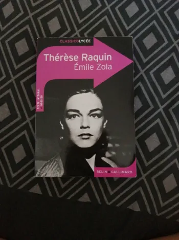 livre "Thérèse Raquin"