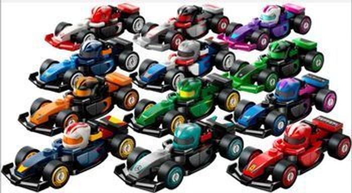Série complète 12 formule 1 lego 71049 neuf scellé - photo numéro 3