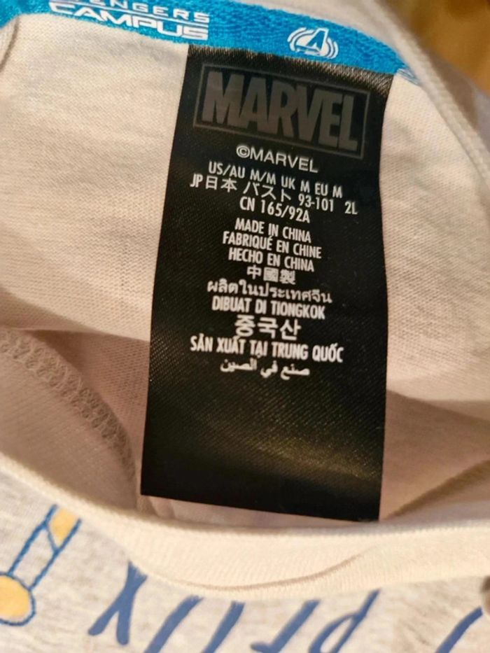T shirt marvel taille m - photo numéro 6