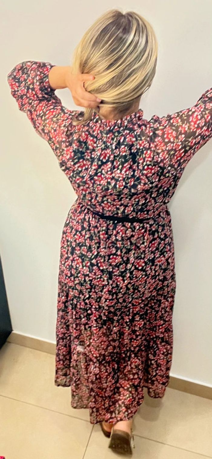 🌹 Robe longue fleurie Lefties Taille L - photo numéro 8