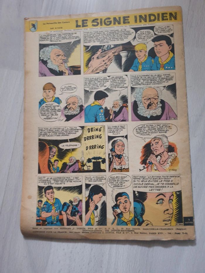 Sublime spirou ancien 1962 - photo numéro 3